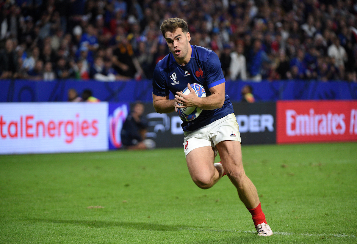 Penaud playing at the 2023 World Cup