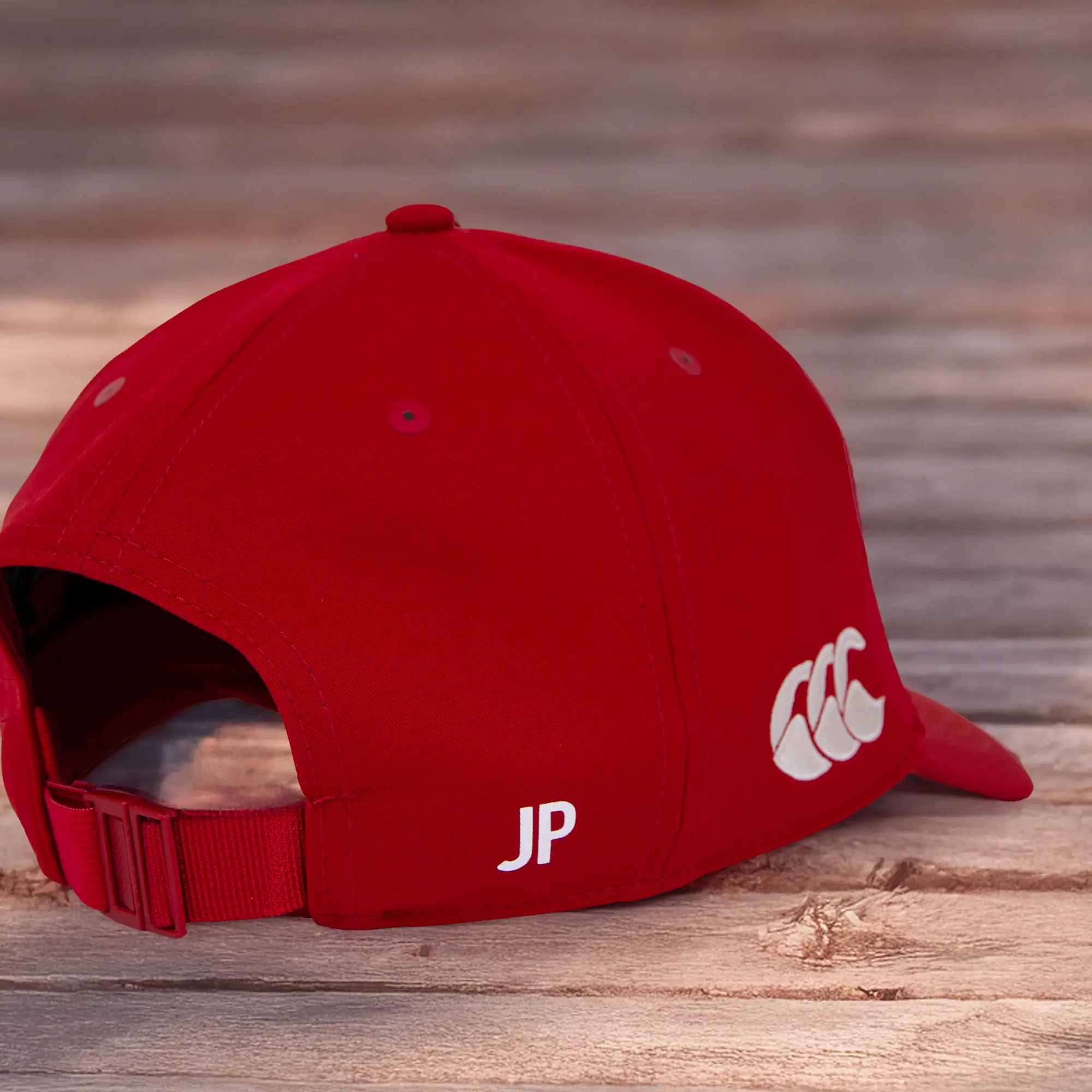 Red British and Irish Lions Cap with Personalisation Initials